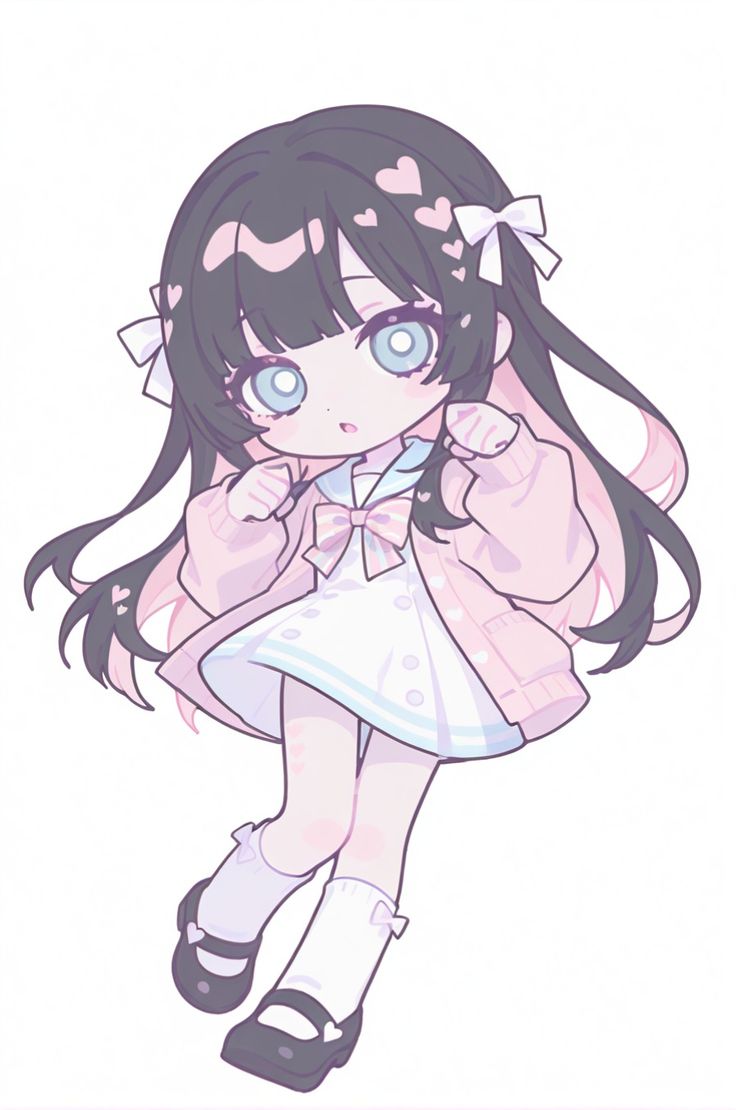 Đặc trưng của những chiếc avatar chibi là nét vẽ đáng yêu và sinh động